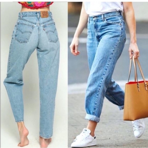 Vintage Levi's Jeans 550 Straight Leg High Waist Mom Made in 2001 Y2K Rare Gem - Picture 9 of 12